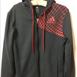 Adidas Men’s  Athletic Sweater Hoodie Small Gray